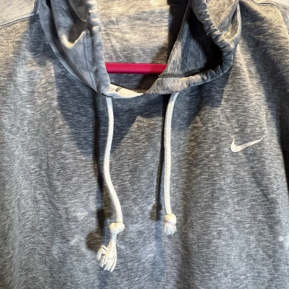 Nike Dri-fit Icon Clash Gray Tie Dye Pullover‎ Hoodie Large Dry fit Sweatshirt